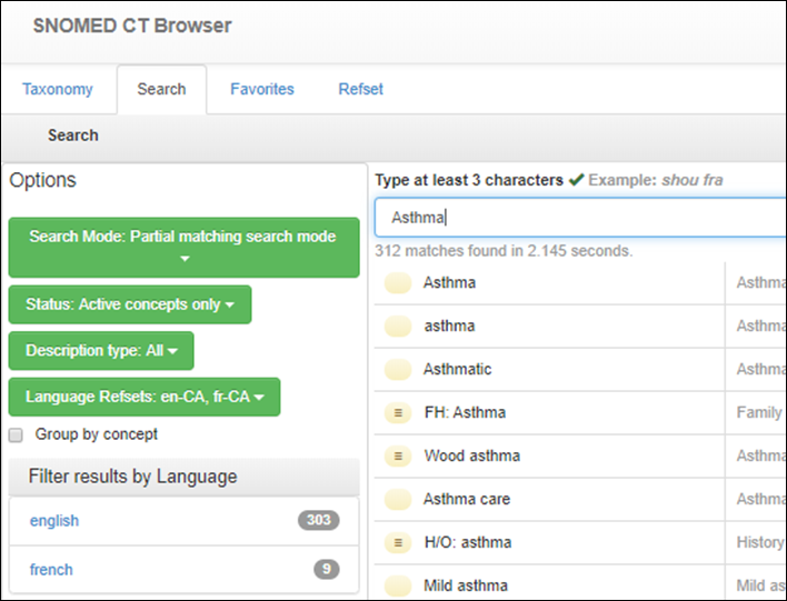 312 matches for the character string Asthma found